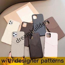 L Fashion Phone Cases For iPhone 14 Pro Max 13 14 PLUS 12 12Pro 12ProMax 11 11Pro 11ProMax X XR XS MAX leather case designer shell248Z