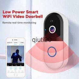 Other Intercoms Access Control Video Doorbell Camera Smart WiFi Wireless Doorbell PIR Motion Detection Infrared Night Vision Smart Home Security Protection x0718