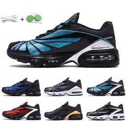 2023 Tailwind 5 V Men Running Shoes Skepta Sneaker Mesh Bloody Chrome Deep Bright Blue Chaos White Black Gold Mens Outdoor Trainers Sports Sneakers Size 40-47