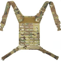 Hunting Jackets Tactical MOLLE Backplane D3 SS Series Chest Hang General Camouflage Light Weight Gear Military Equipment Accessory