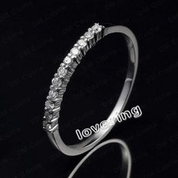 high quality Sz 5-10 Claw Set White sapphire Lady's 10KT Gold Filled Engagement Ring Gift219F