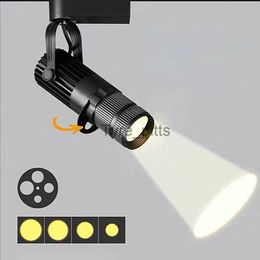 Other Projector Accessories Industrial LED Projector 5W 7W 10W 12W 15W 20W 30W Black White Advertising Light with Manual Zoom and Focus x0717