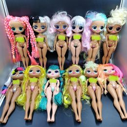 Dolls Original Can Chooses OMG Doll Music Winter Disco Fluorescent Series Big Sister Doll Christmas Gift Toys 230718