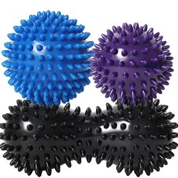 Massage Stones Rocks Foot and Body Ball Back Roller Spiky Peanut Massager Plantar Fasciitis Trigger Point Acupressure Therapy Fitness 230718