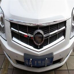 High quality ABS chrome 2pcs car grill decorative bar protection guard trim for Cadillac SRX 2010-2012259r