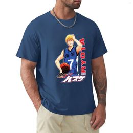 Men's Polos Anime Kise Ryota Basketball Player T-Shirt Blank T Shirts Plain Sweat Shirt Big And Tall For Men