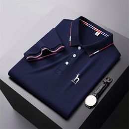 Men's Polos Men's Golf Brand T-shirt Summer Fashion Sports Short Sleeve Shirt Dry Fit Breathable Polo Shirts for Men Golf Wear 230717
