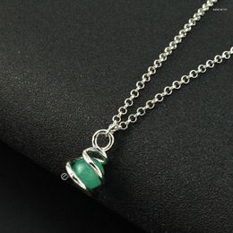 Chains Necklace For Women VALORANT Necklaces Man Cosplay Jewelry High Quality Trend Green Ball Pendant Fashion Lovers Gift Game