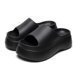 GAI GAI GAI Thick Platform Chunky Slippers Women Sandals Summer Fashion Eva Memory Foam Pillow Slides Non-slip Home Beach Flip Flops 230717