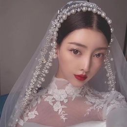 In Stock 4M Long Veil Designer Lace Appliqued Cathedral Length Appliqued Ivory Wedding Veil Bride Veils Bridal Hair With Comb244i