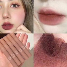 Lip Gloss 12 Colours Velvet Matte Lipstick Makeup Long Lasting Waterproof Chestnut Stick Red Liquid Korean Cosmetic