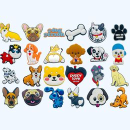 Shoe Parts Accessories Charms For Clog Dog Person Decoration Different Shaped Diy Shoes Pins Kids Boys Girls Teens Men Women And Adt Otpwf