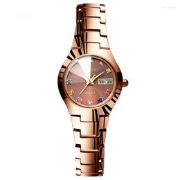 Wristwatches Fashion Top Women Watch Diamond Ladies Casual Women's Bracelet Crystal Watches Relogio Feminino