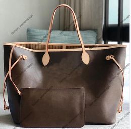 7A designer tote bag top quality women Luxury Composite Handbags M40990 Genuine Leather Shopping Bags 39CM Imitation Underarm designer totes bags With Box ZL017