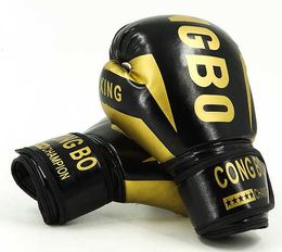 Protective Gear New Thickened Boxing Gloves for Men and Women Professional Training Free Combat Fitness Equipment Fighting Protective Gifts HKD230718