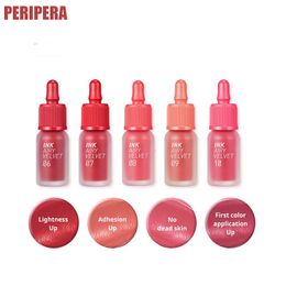 Lipstick PERIPERA Ink Airy Velvet 20 Colour Matte lipstick Lipgloss Waterproof Lasting Nude Stick Korean Cosmetics 230718