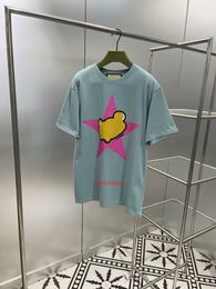 Men's T-shirt Women's Designer T-shirt Luxury Summer Fashion Kawaii Collection Fashion Fashion Trend Short Sleeve Shirt Cotton Cartoon Pattern Printing