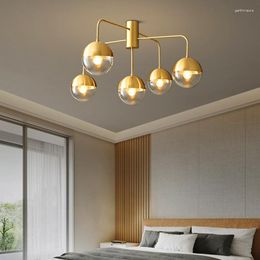 Chandeliers Pendant LIghts Led Art Rooms Nordic Smart Home Living Decoration Indoor Dining Creative Design Funds Lighting Lamps