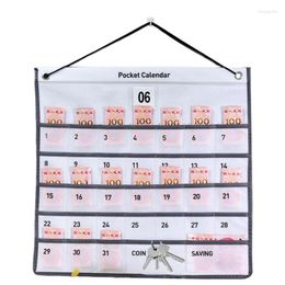 Storage Bags Kitchen Calendar Wall Organiser Small Items Mounted Monthly/Weekly Living Room Bedroom Bathroom