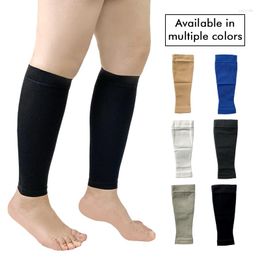 Women Socks Legbeauty Sport Compression Calf Sleeves 6 Colour 20-30mmHg Leg Pressure Sock Running Cycling Warmers Protection Support