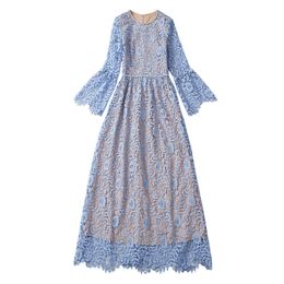 New S-elf Portrait blue rose place maxi pls advise your size