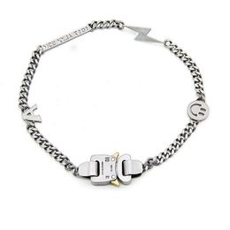Hero Chain ALYX Necklace ALYX Street Accessories Pearl Necklace348z