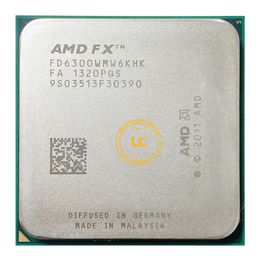 Amd FX series fx6300 FX 6300 3 5GHz six core CPU processor fd6300wmw6khk AM3 socket Cpu Processors Whole Check Before Shipme228B