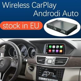 Wireless CarPlay Interface for Mercedes Benz A B C E Class car W176 W246 CLA GLA W204 W212 C207 CLS ML GL GLK SLK with Android Au276U