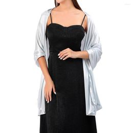 Scarves Simple Women Shawl See-through Silky Touch Washable Bridal Bridesmaid Party Dress Yarn Wear