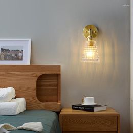 Wall Lamps Deyidn Modern Copper Lamp Indoor Decoration Luxury LED Light For Living Room Bedroom Bedside Corridor Stair