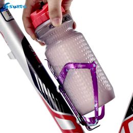 Water Bottles Cages 2021 SWTXO Bicycle Bottle Holder Aluminum Alloy Painting Mountain Road Bike Water Bottle Cage Bicycle Accessories HKD230719