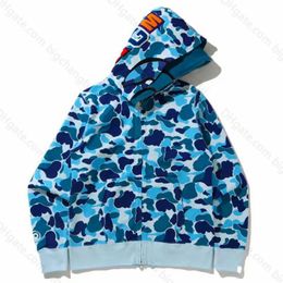 Shark Hoodie Bapestar Hoodie Men Hoodies Designer Men's Designer Hoodie Women's Full Zip Shark Hoodie Black Camouflage Jacket Blue Hooded Sw 190