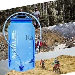 Foldable hydration pack water bladder Pack for Running and Cycling - Soft Reservoir Water Bladder with 1L-3L Capacity (X0719)