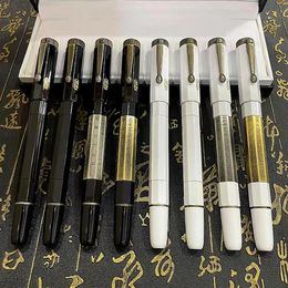 2021 new fountain pen forged with bronze metal embedded in egyptian hieroglyphics office school supplies write ink pens for christ301z