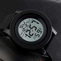 Wristwatches Waterproof Led Watches Outdoor Selling Masculino Sport Electronic Clock Smart Band Silicone Strap Stopwatch