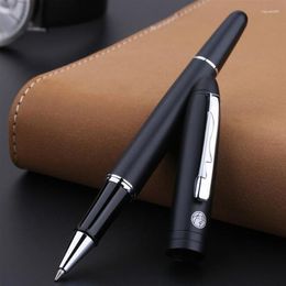 High Quality Metal Pimio 932 Ball Point Pen Inherit Frosted Black Rollerball Stationery Office Supplies