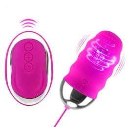 Vibrators 10 Frequency Remote Control Female Masturbation Sex Toys for Women Jumping Egg G-spot Clitoris Stimulator Vagina Massage 230719