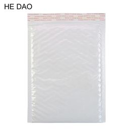 Whole- 300Pcs Pack 180 230mm White Pearl Film Bubble Envelope Courier Bags Waterproof Packaging Mailing Bags228k