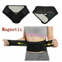 Neck Ties Adult Unisex Adjustable Belt Selfheating Magnetic Belts Back Support Brace Lumbar Lower Waist Posture Corrector SXL 230718