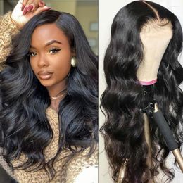 Body Wave Wig Lace Front Human Hair Wigs 13x4 HD Frontal 4x4 Transparent Closure