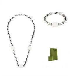 Necklace Bracelet Suit for Man Woman Pendant Necklaces Bracelets Fashion Chains Brand Jewellery Good Quality286n