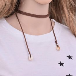 Pendant Necklaces Hip Hop Charm Necklace Unique Punk Style Double Choker Adjustable Rope Y2K For Women Girl Gift