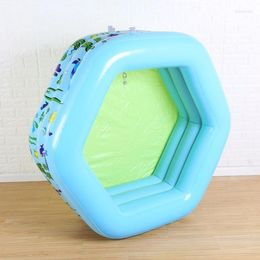 Outdoor Pads Infant Children Oversized Hex Inflatable Bath Indoor Baby Swimming Pool Child Bathtub Seaside Beach Swmiming Mat