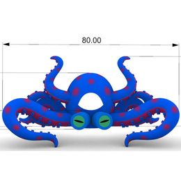 custom made 8m 26ftW concert stage decoration giant inflatable octopus dome tent outdoor octopuss tentacles for DJ269I