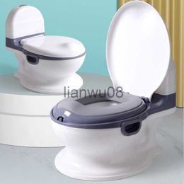 Potties Seats New Children's Potty Baby Potty Training Seat Baby Toilet Portable Backrest Urinal Cartoon Panda Children Toilet Trainer Potty x0719