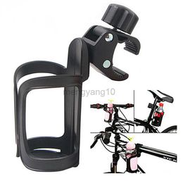 Water Bottles Cages Bicycle Accessories Multifunctional Water Bottle Cup Holder Baby Stroller Bike Bicycle Cycling Handlebar Mount Cage Dropshipping HKD230720