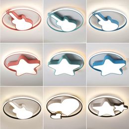 Ceiling Lights Modern Minimalist LED Light Creative Personality Children Bedroom Nordic Boys Room