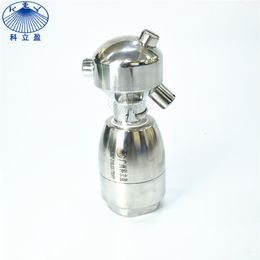 Max diameter 3m KZ30 1 2 BSPP tank clean CIP rotary spray head 360 degree tank washer nozzle313Q