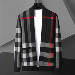 Men's Sweaters 2022 New Autumn Winter Fashion Men Vintage Stripes Cardigan Mens High Quality Knitted Cardigan Male Soft Warm Sweater For Men L230719
