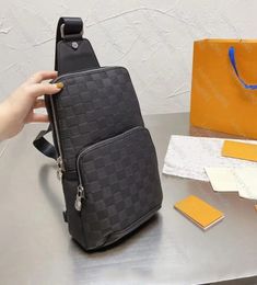 Top Quality Avenue Sling Bag Mens Designer Shoulder Bags Mans crossbody Bag Wallet Hobos Message Handbag Tote Belt Bag Bumbag
